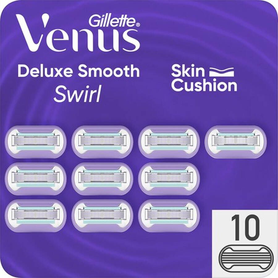 Gillette Venus Deluxe Smooth Swirl 10 Scheermesjes