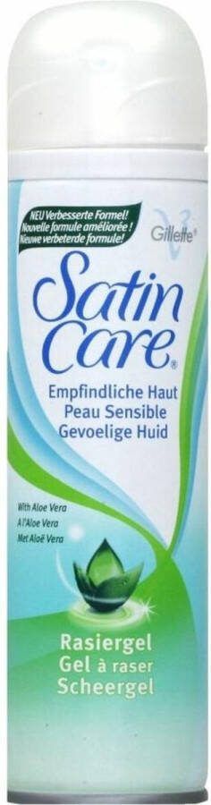 Gillette Venus Gillette Gevoelige Huid Venus Satin Care Scheergel 200 ml