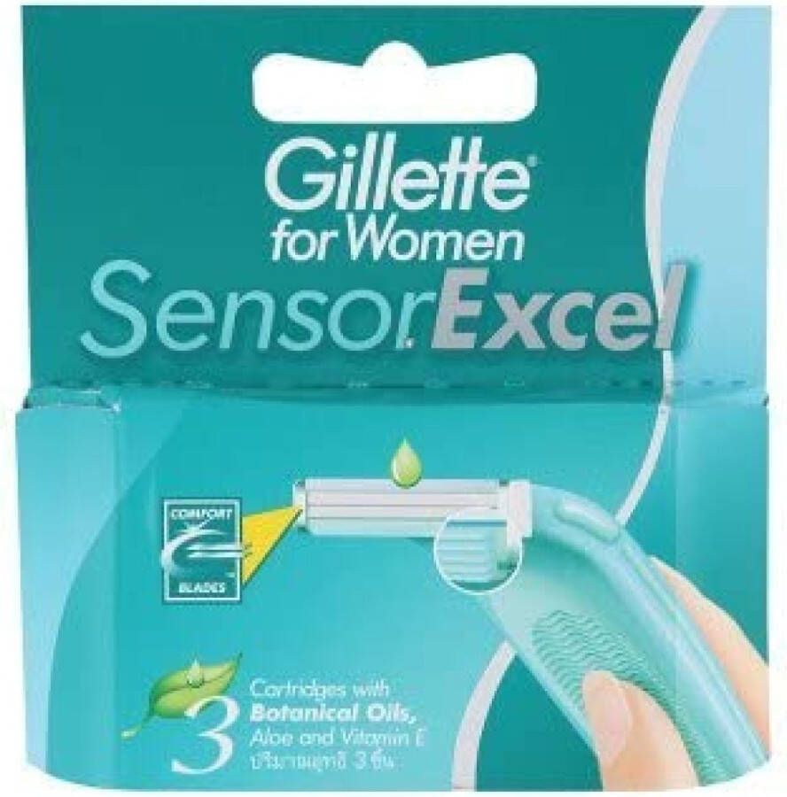 Gillette Venus Gillette Scheermesjes Gillette Women Sensor Excel Scheermesjes