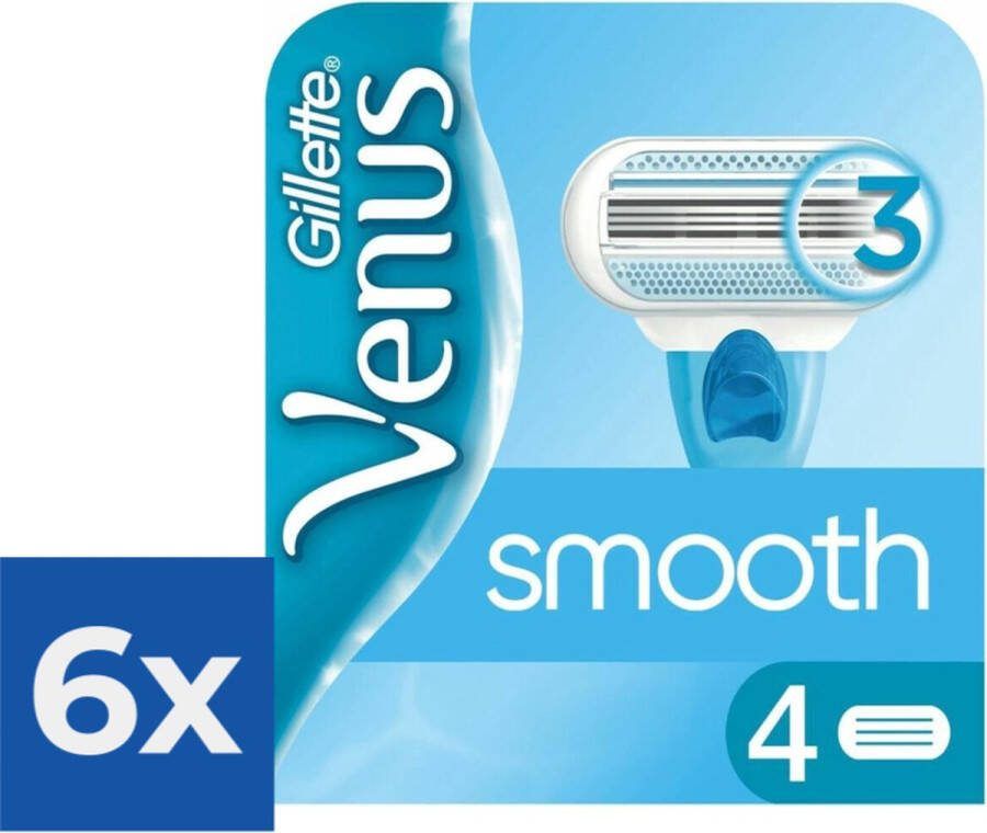 Gillette Venus Original Scheermesjes Vrouwen 4 stuks Voordeelverpakking 6 stuks