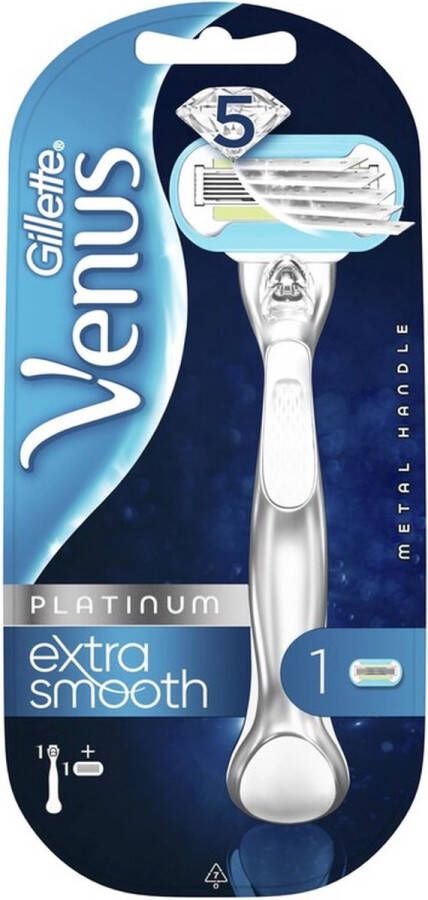 Gillette Venus Platinum Extra Smooth Scheermes + Mes