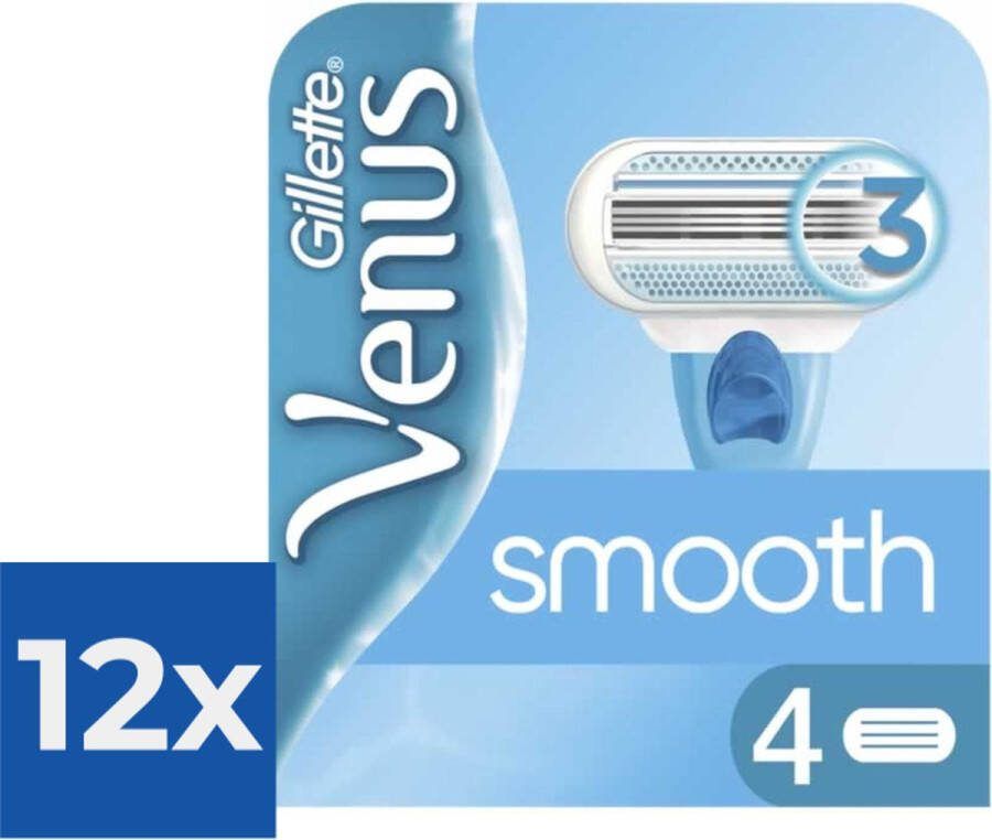 Gillette Venus Scheermesjes 4 stuks Voordeelverpakking 12 stuks