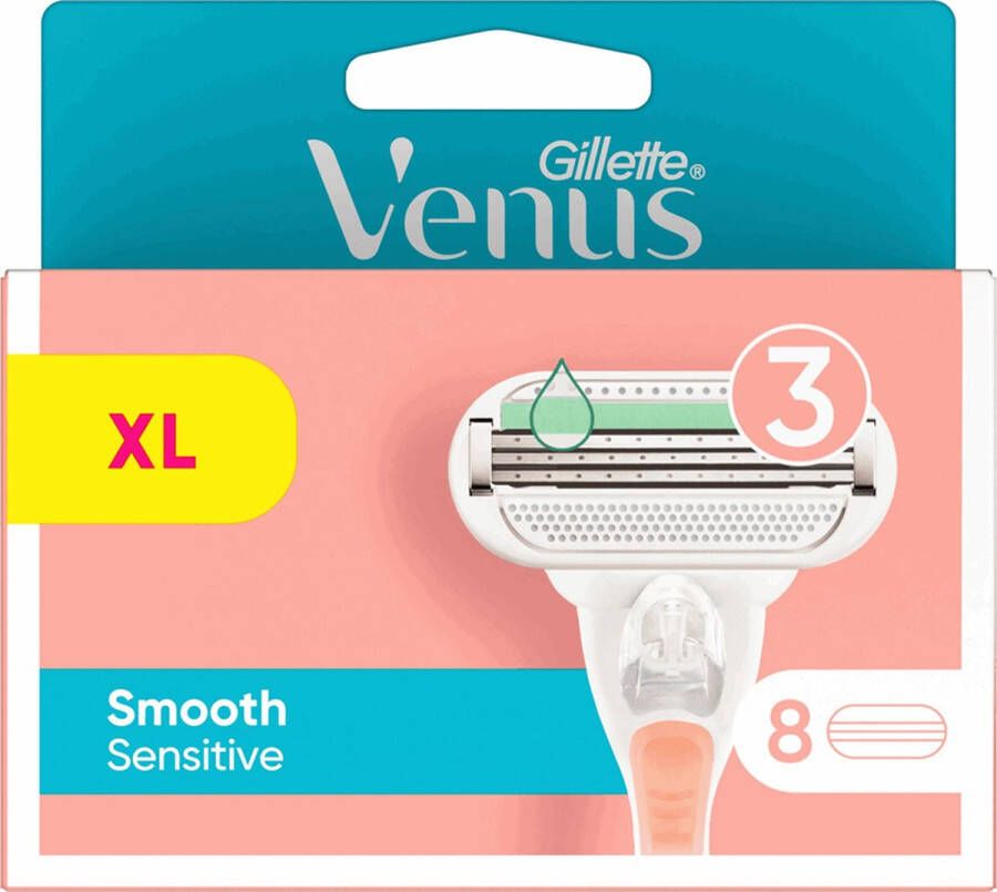 Gillette Venus Scheermesjes Smooth Sensitive 8 stuks