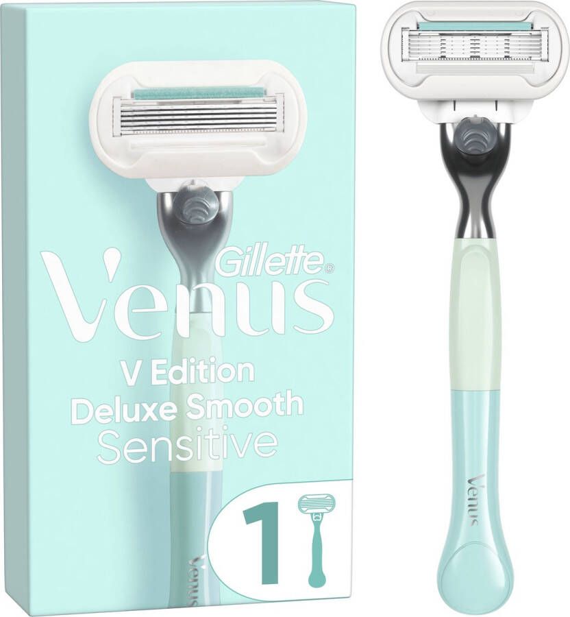 Gillette Venus V Edition Deluxe Smooth Voor Een Glad Scheerresultaat 1 Handvat 1 Navulmesje