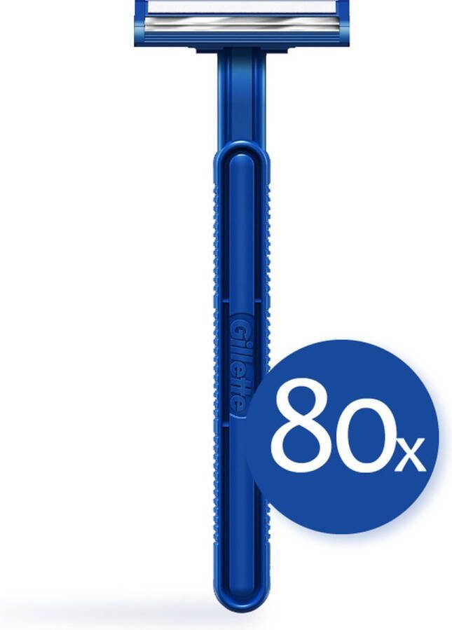 Gillette Voordeelverpakking 4x Blue II Wegwerpscheermesjes 20 stuks