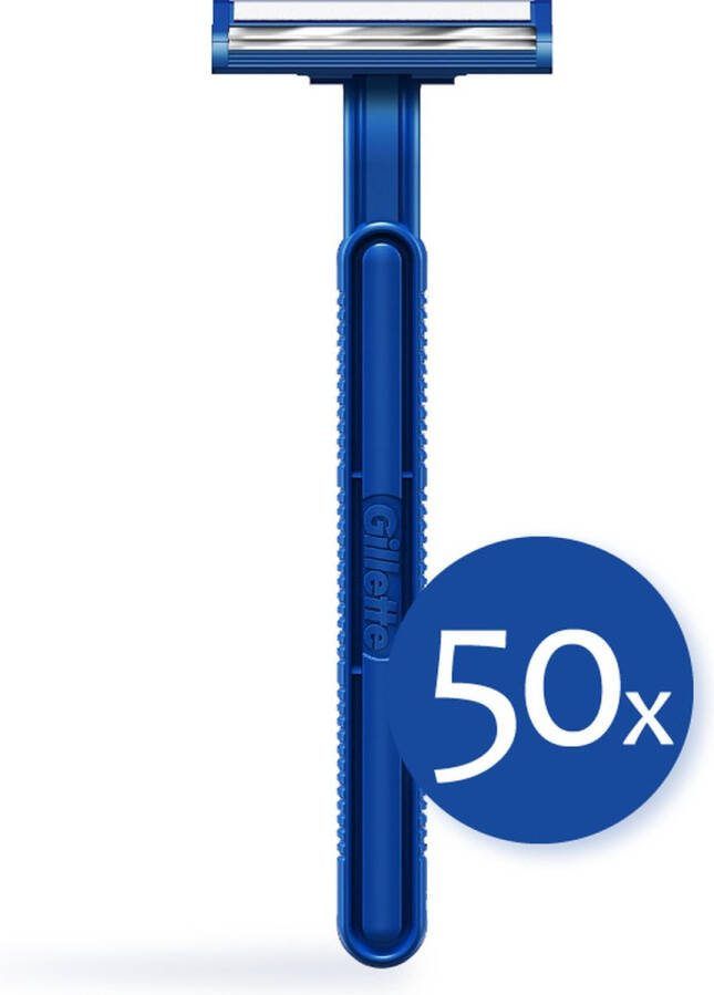 Gillette Voordeelverpakking 5x Blue II Wegwerpscheermesjes 10 stuks