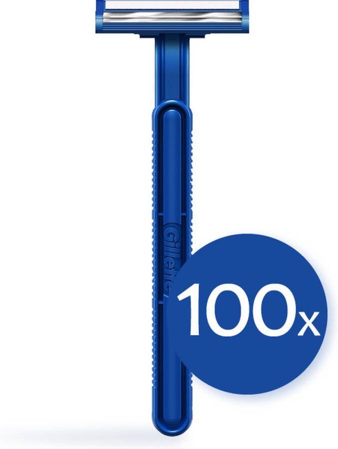 Gillette Voordeelverpakking 5x Blue II Wegwerpscheermesjes 20 stuks