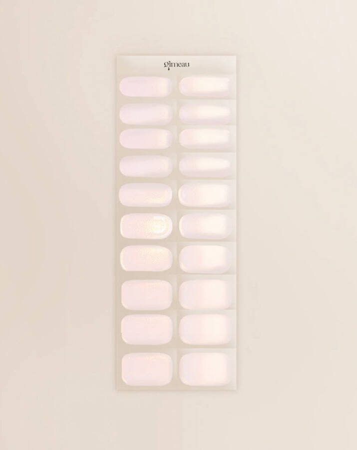 Gimeau Gel Nail Sticker Roze