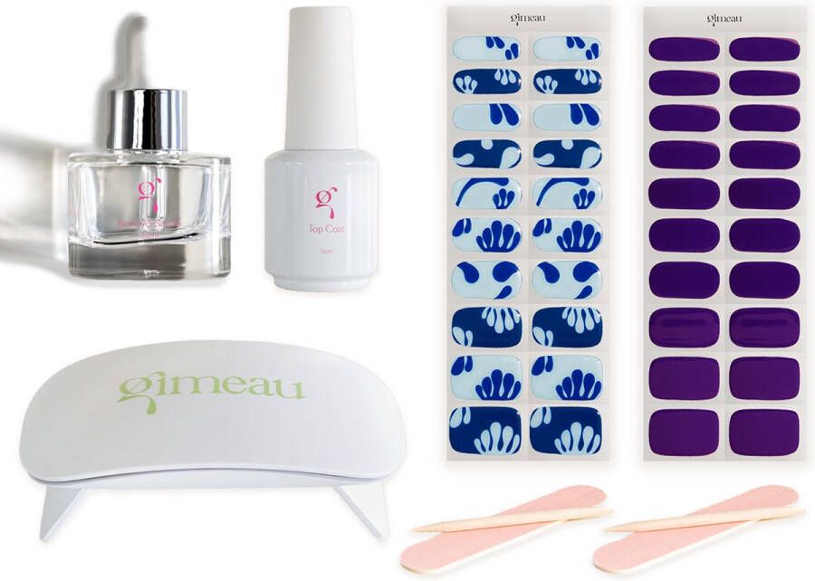 Gimeau Gel Nail Stickers Starters Kit