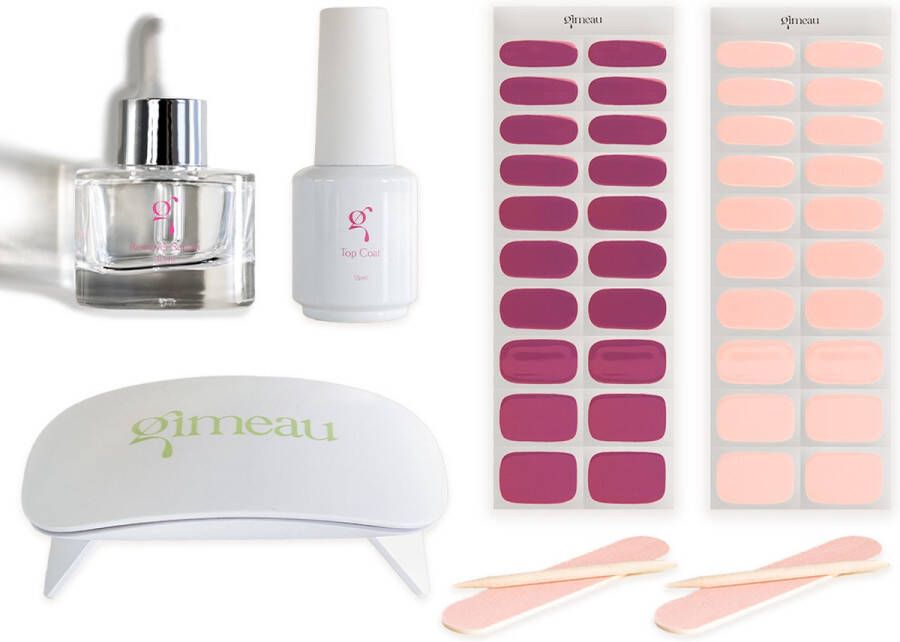 Gimeau Gel Nail Stickers Starters kit