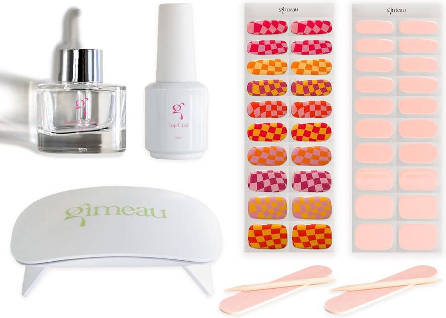 Gimeau Gel Nail Stickers Starterset