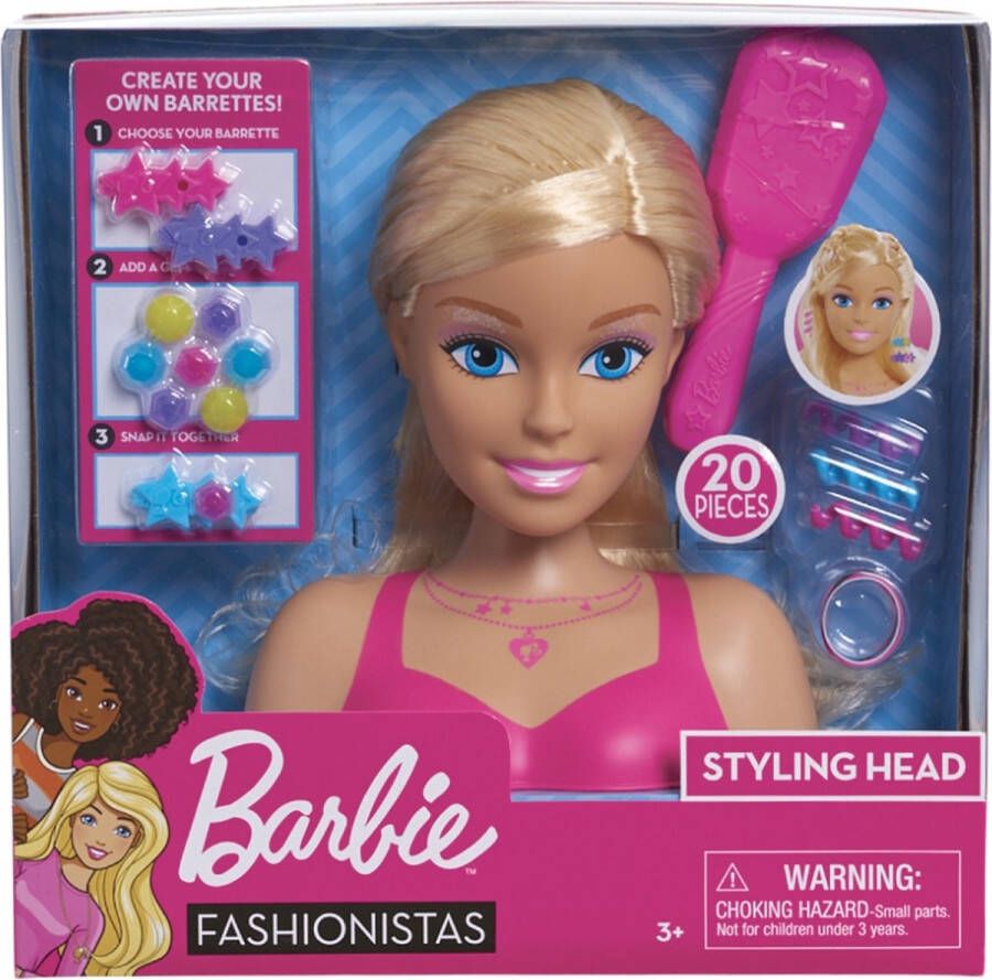 Giochi Preziosi Barbie Kaphoofd- Klein model