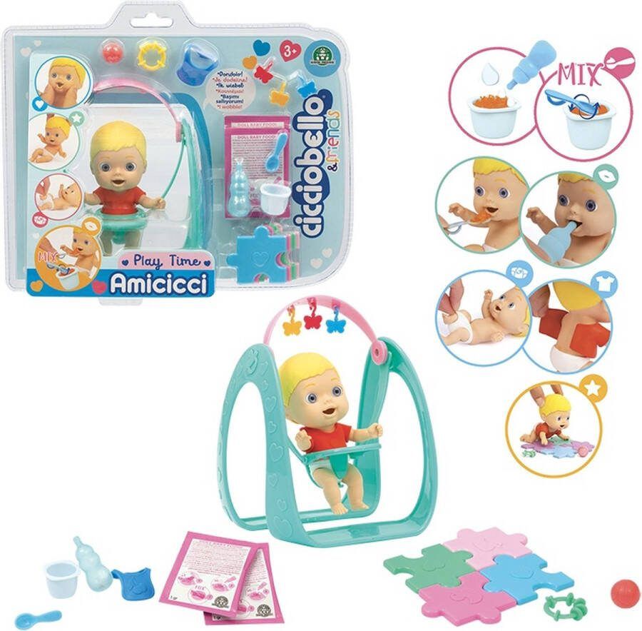 Giochi Preziosi CCB Mini schommel playset Dodelino Cicciobello Amicicci
