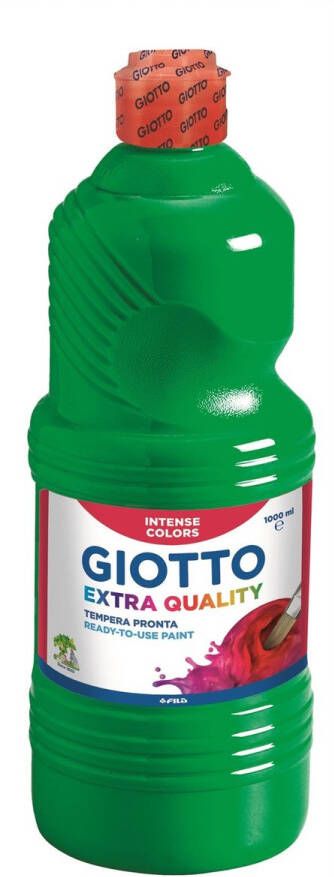Fan Toys Giotto Extra quality plakkaatverf fles van 1000 ml groen