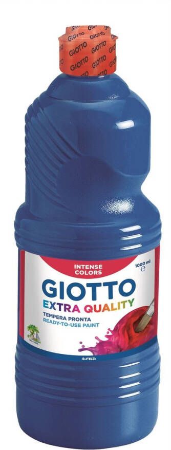 Fan Toys Giotto Extra quality plakkaatverf fles van 1000 ml ultramarijn blauw