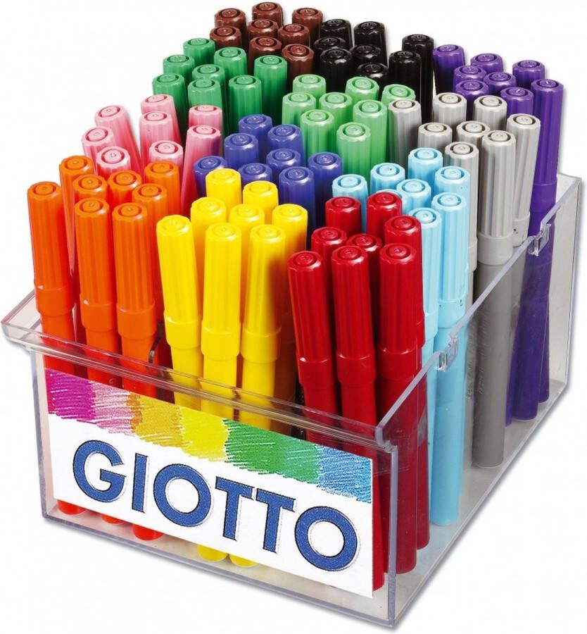 Giotto SCHOOLPACK VILTSTIFTEN TURBO MAXI 108 STUKS