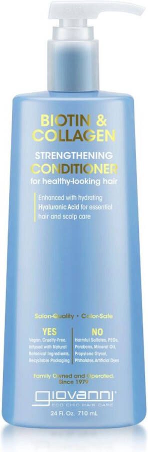 Giovanni Cosmetics Giovanni Biotin & Collagen Strengthening Conditioner (Value Size) 710ml