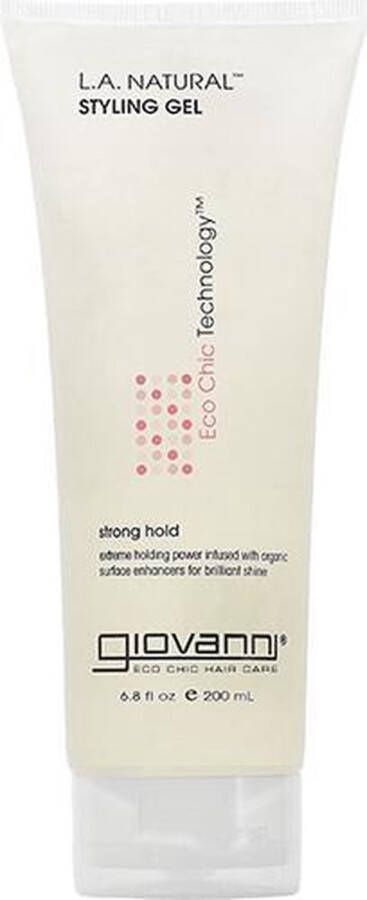 Giovanni Cosmetics Giovanni L.A. Hold Styling Gel Strong Hold 60 ml (kleine verpakking)