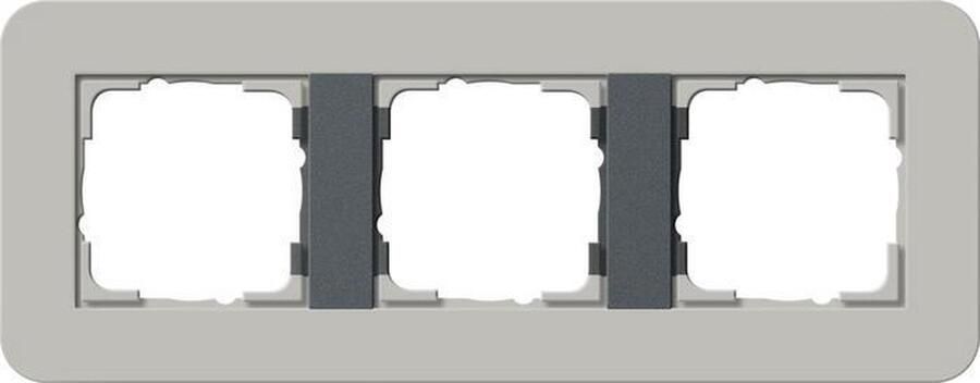 Gira E3 Afdekraam schakelmateriaal 0213422 E2PCY