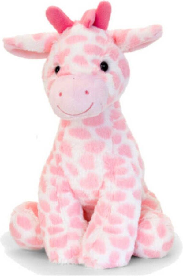 Giraffe Pluche Knuffel Giraffe (Roze) Pluche Knuffel 30 cm {Giraf Plush Toy | Speelgoed Knuffeldier Knuffelpop voor kinderen baby jongens meisje | Dierenknuffel Dieren Dierentuin Dier}