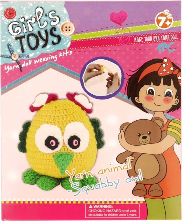 Girls Toys Haakpakket kinderen Vorm-Uil