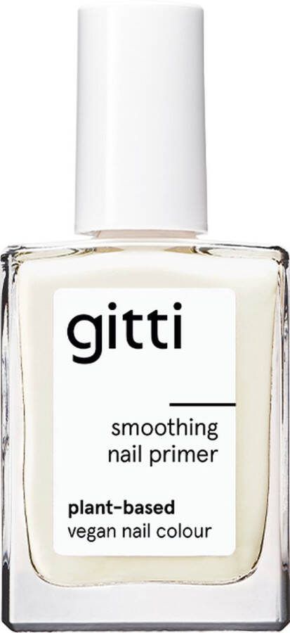 Gitti Smoothing Nail Primer nagelprimer base coat basislaag nagellak primer gladde egale nagels manicure behoudt de manicure met 3 dagen langer