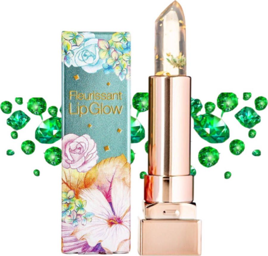 Glamfox Emerald Flower Lippenstift Long Lasting Lipstick – Lip Plumper Korean Make Up