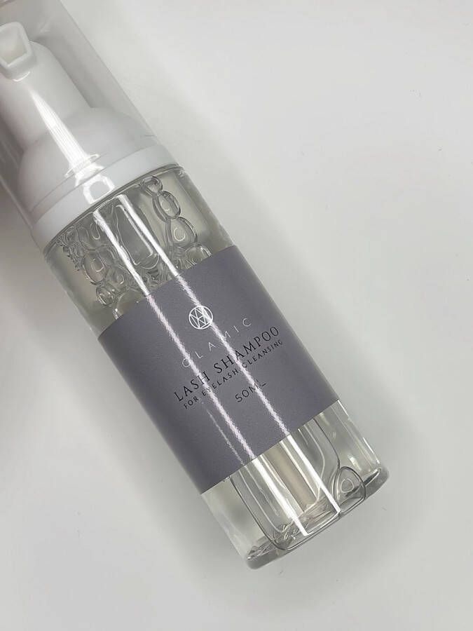 Glamic Lash shampoo Wimper shampoo 50ML Gratis borstel erbij natuurlijke ingrediënten