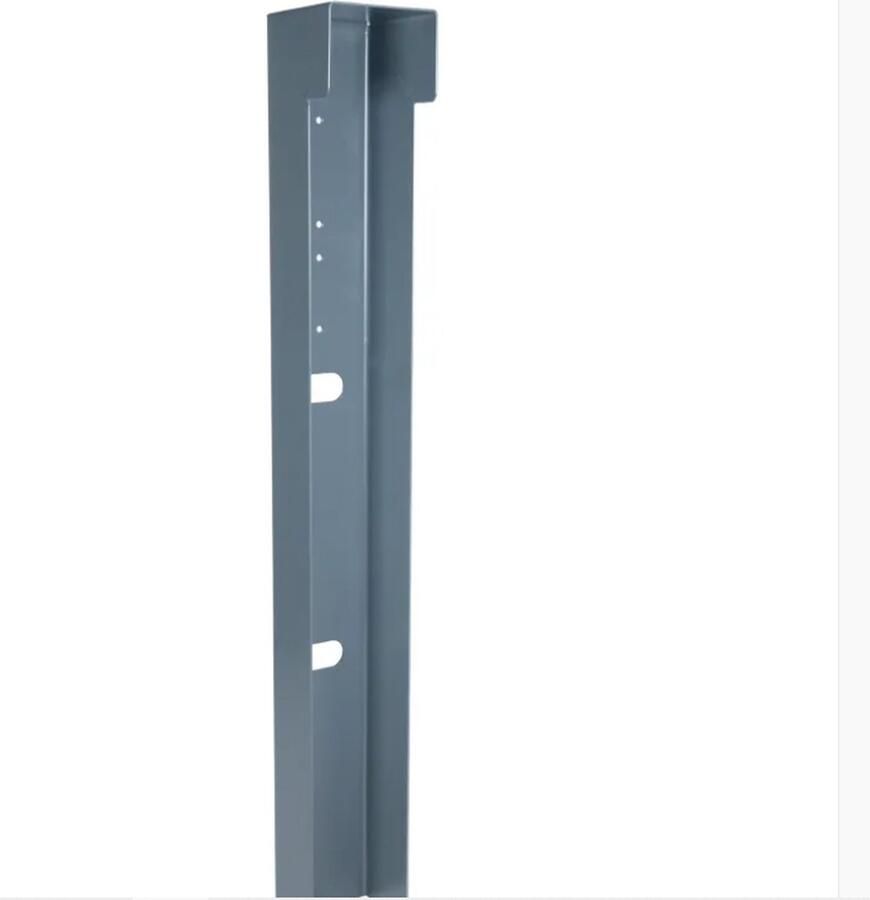 Glampére Glampère Pro+ New Hydro – Tuinpaal stopcontact grijs met kabeldoos afdekkap en installatiedraad voor drie functies