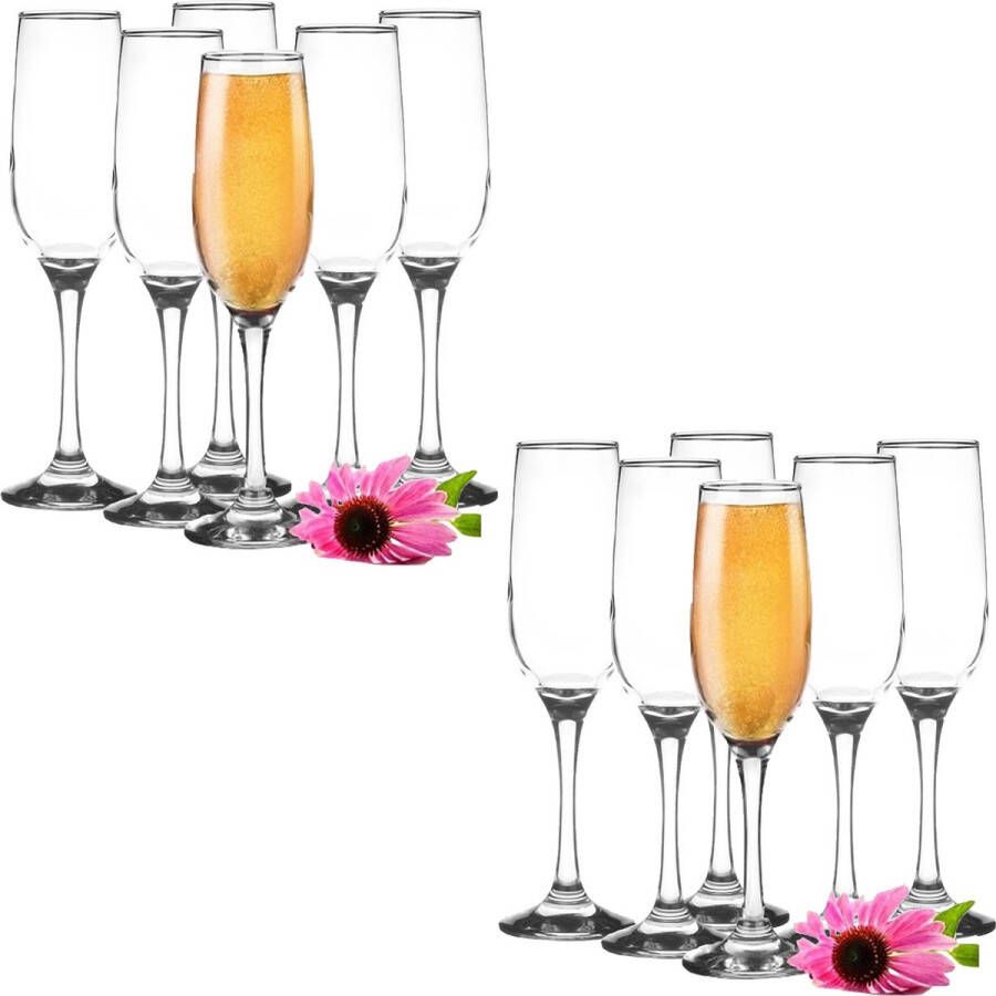 GlassMark Glasmark Champagneglazen 12x Rocroi 200 ml glas flutes Champagneglazen