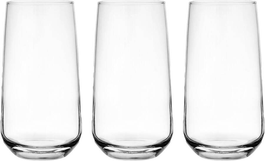 GlassMark Glasmark Longdrinkglazen 18x Tumblers 430 ml glas waterglazen Longdrinkglazen