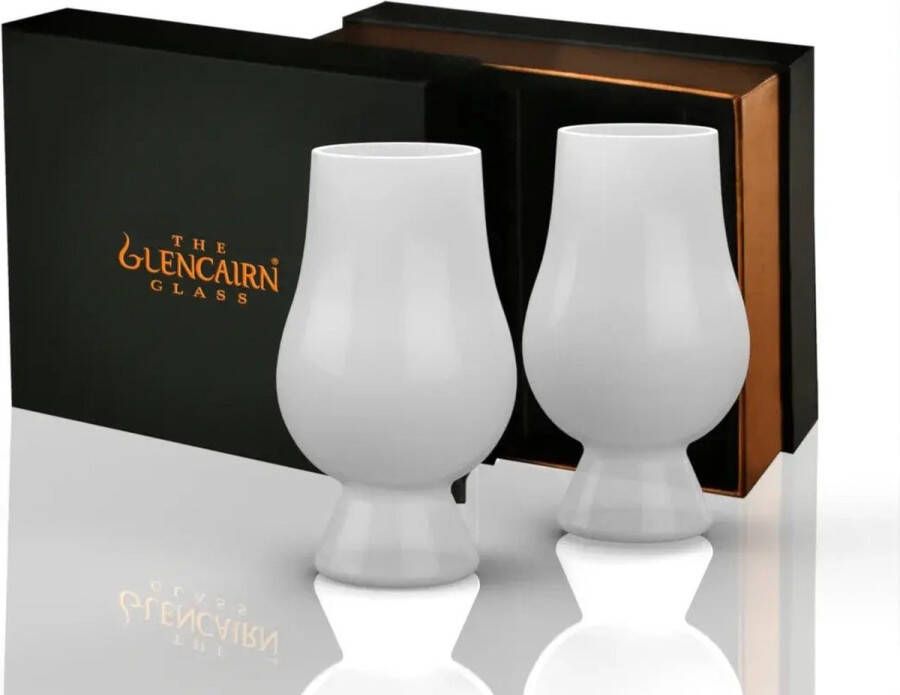 Glencairn Geschenkset 2x Whiskyglas Wit Kristal loodvrij Made in Scotland