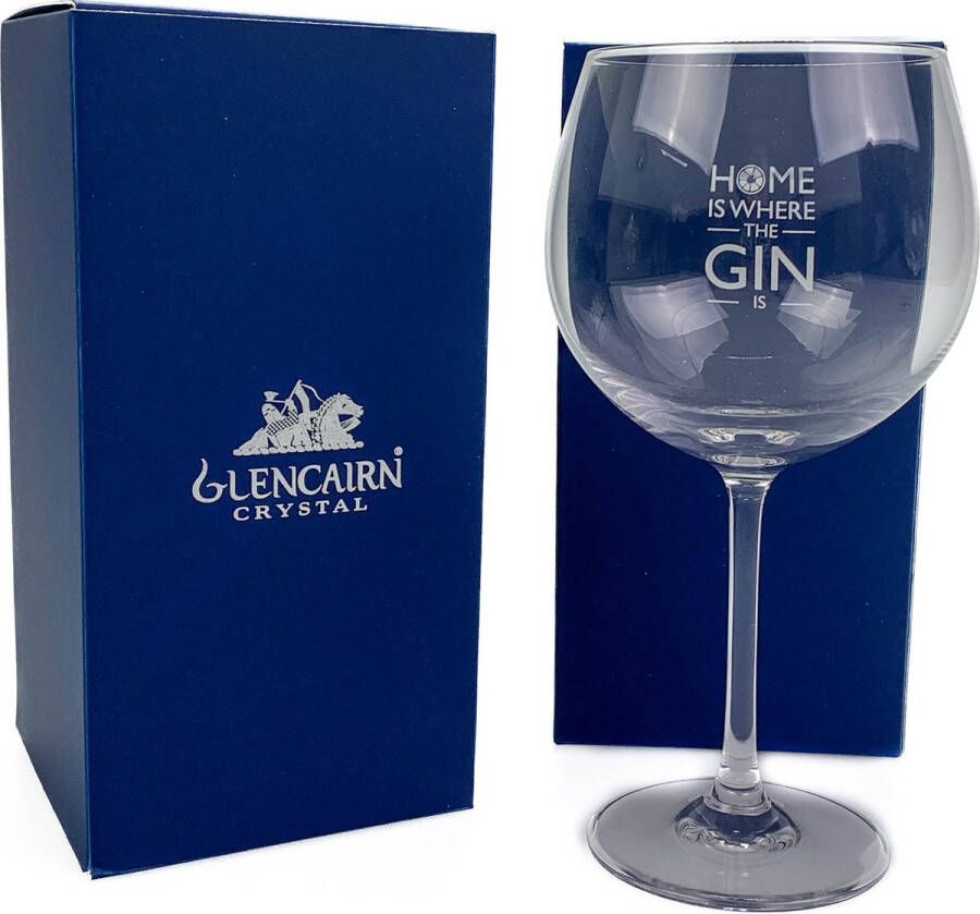Glencairn Gin glas Jura Home is where the … Kristal loodvrij Made in Scotland