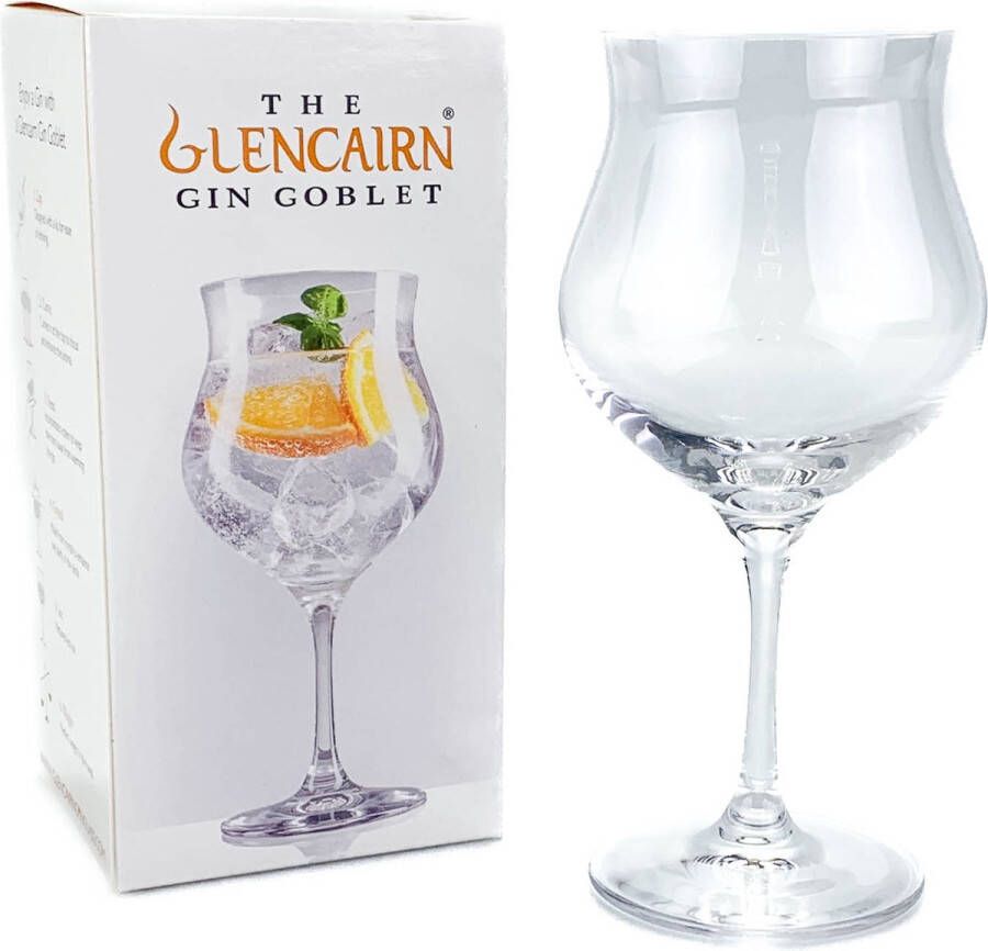 Glencairn Gin glas Kristal loodvrij Made in Scotland