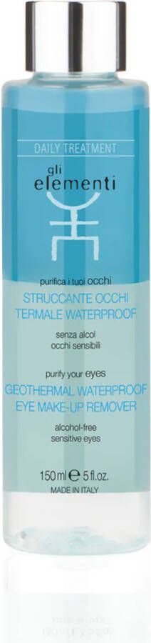 Gli Elementi Geothermal waterproof eye make-up remover