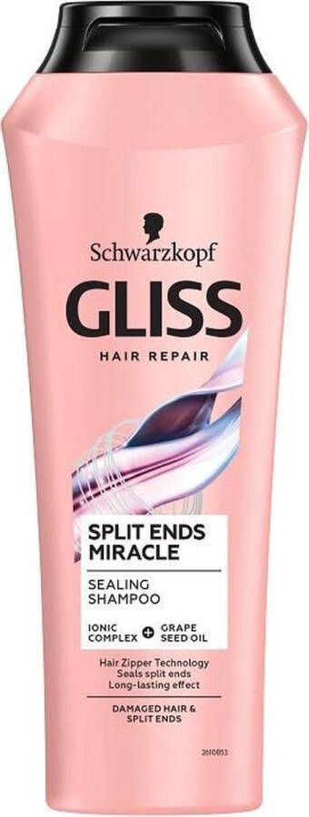 The Senses Split Ends Miracle Sealing Shampoo voor beschadigd haar met gespleten haarpunten 400ml