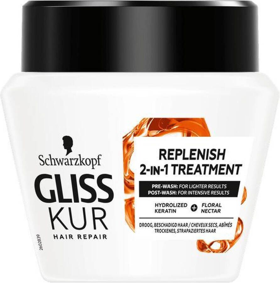 Gliss Kur Intensive-Repair- haarmasker 300 ml