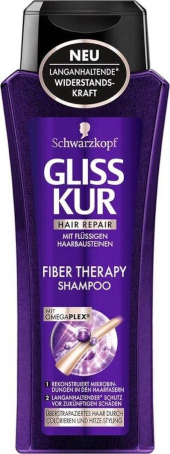 Gliss Kur Shampoo Fiber Therapy 250 ml