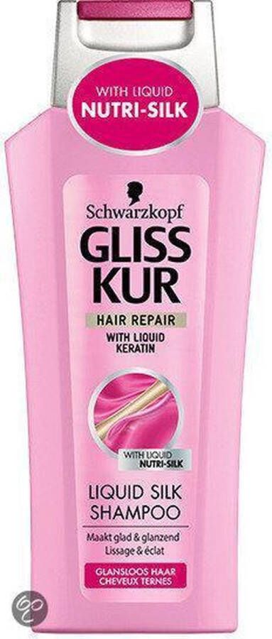 Gliss Kur Shampoo Liquid Silk 1 stuk