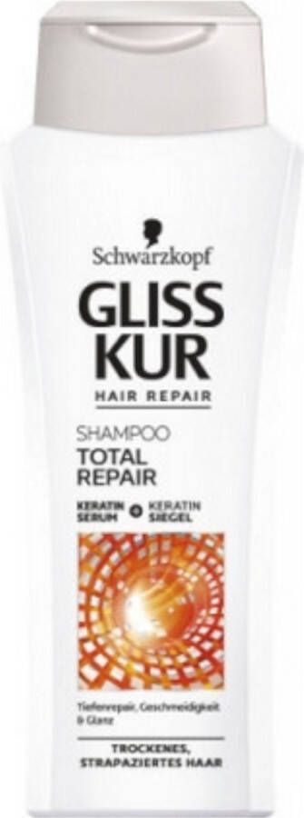 Gliss -Kur Shampoo Total Repair 250 ml