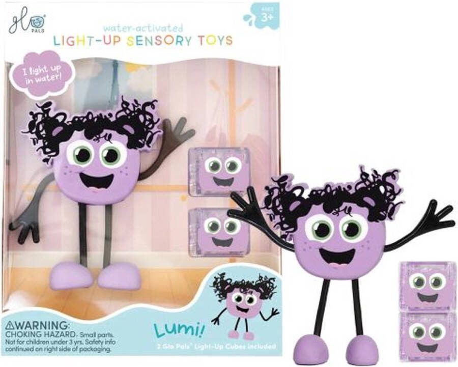 Glo Pals Glopals Light-Up Character Lumi Badspeelgoed GP-FIN-CHAR-LUMI
