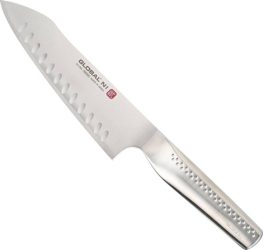 Global GN-006 Santoku Knife 18cm Kuiltjes