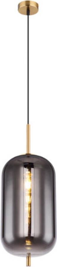 Globo Hanglamp Modern interieur Messing H:120cm Ø:22cm E27 Voor Binnen Metaal Hanglampen Woonkamer Slaapkamer Eetkamer