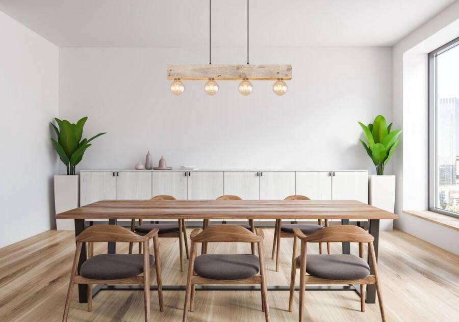 Globo Hanglamp Modern interieur Zwart H:120cm E27 Voor Binnen Metaal Hanglampen Woonkamer Slaapkamer Eetkamer