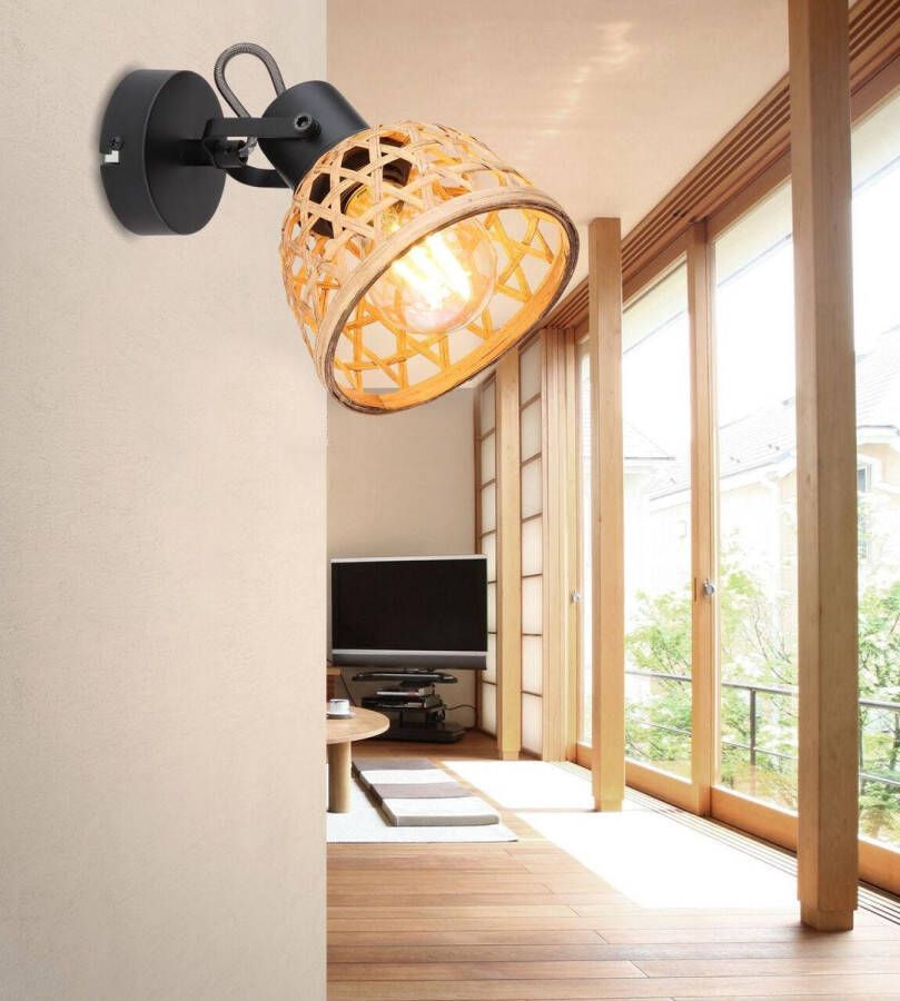 Globo Plafondlamp Modern interieur Zwart H:14cm Universeel Voor Binnen Metaal Plafondlampen Slaapkamer Kinderkamer Woonkamer Plafonnieres