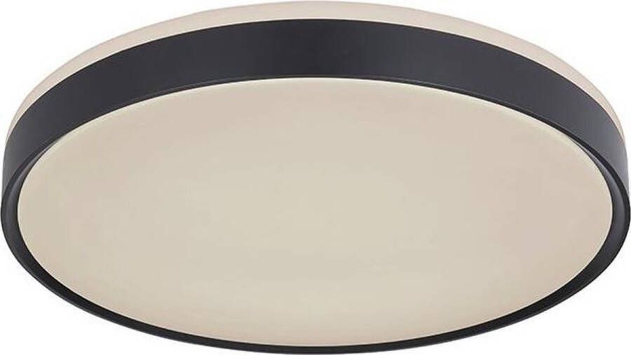 Globo Sonny Plafondlamp zwart 39cm LED CCT Modern 2 jaar garantie