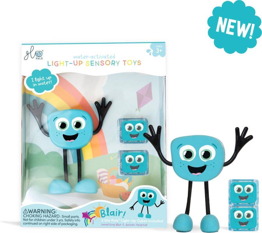Glopals Glo Pals Light-Up Character Blair Badspeelgoed GP-FIN-CHAR-BLAIR
