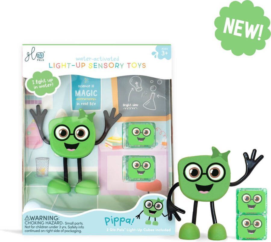 Glopals Glo Pals Light-Up Character Pippa Badspeelgoed GP-FIN-CHAR-PIPPA