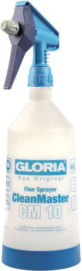 Gloria CleanMaster CM 10 Drukspuit Kunststof 1L 6130000