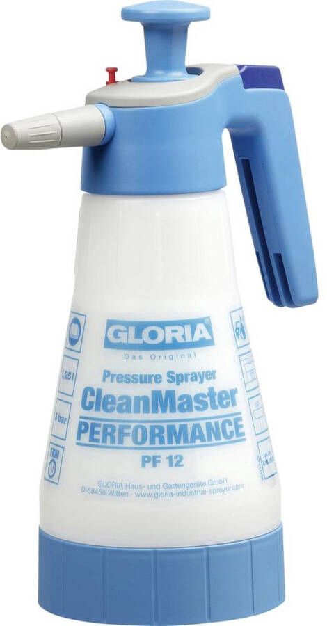 Gloria Haus und Garten 000616.0000 CleanMaster PERFORMANCE PF 12 Drukspuit 1.25 l